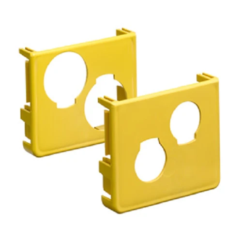 Leviton 46mm Dia 4x4 Fiber Raceway End Cap S4END-46D