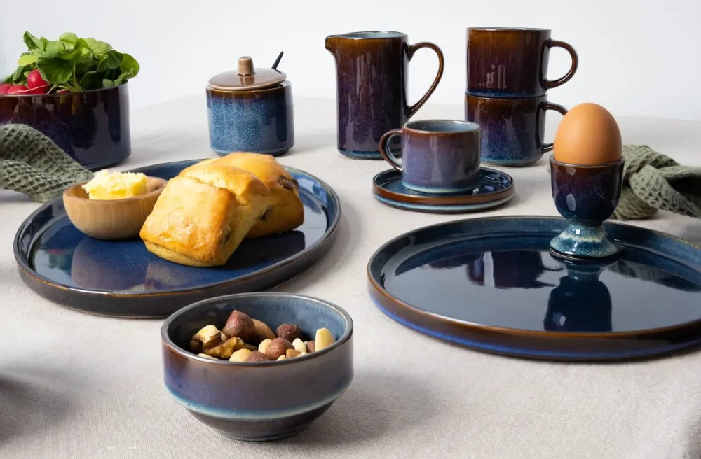 Mugs Cosy & Trendy Quintana Blue - 450 ml - 4 pièces