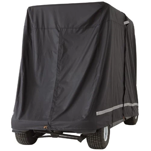 4 Passenger Golf Car Cover 600D Tissu synthétique Full Cover Waterproof and Sunproof COV-20