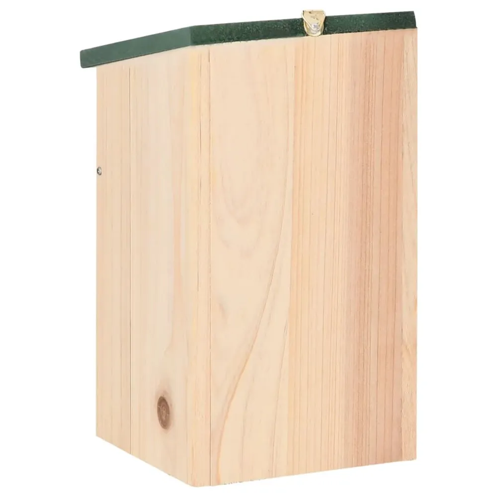 4 pcs Nichoirs Bois 12x12x22 cm