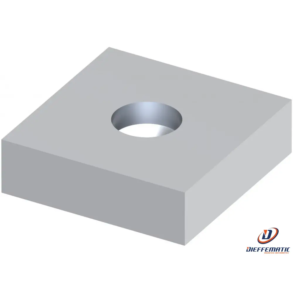Piastra Da 70 Per Cardini M22 Fac 123 Vc2201.023.L Automazione Automatismi Nuovo