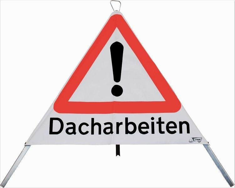 Plaque pliante Garant 700 mm Vz 101 (!) Et texte "Dacharbeiten" 021631 se procurer à bas prix