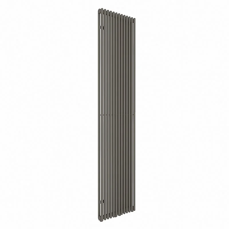 Radiateur eau chaude Acova Filin vertical doublement grey aluminium 1508W