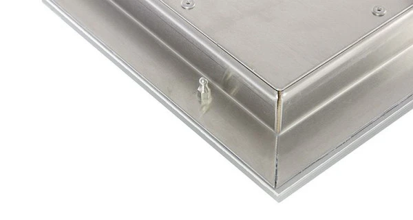 Radiateur infrarouge de plafond Vitramo intégrable 350x350x42mm 220W pour installation dans le plafond en béton VH-IB03535...