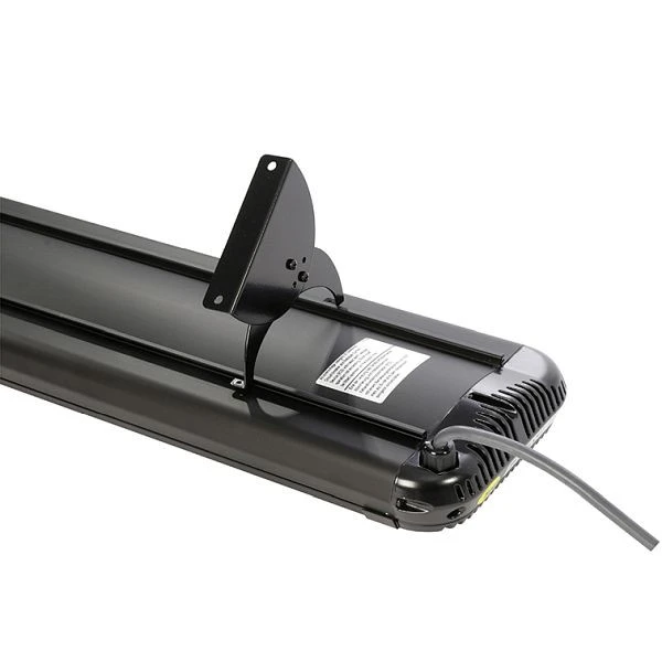 Radiateur infrarouge Vitramo 1100x202x58mm 1500W noir VC-A1500 obtenir à bas prix