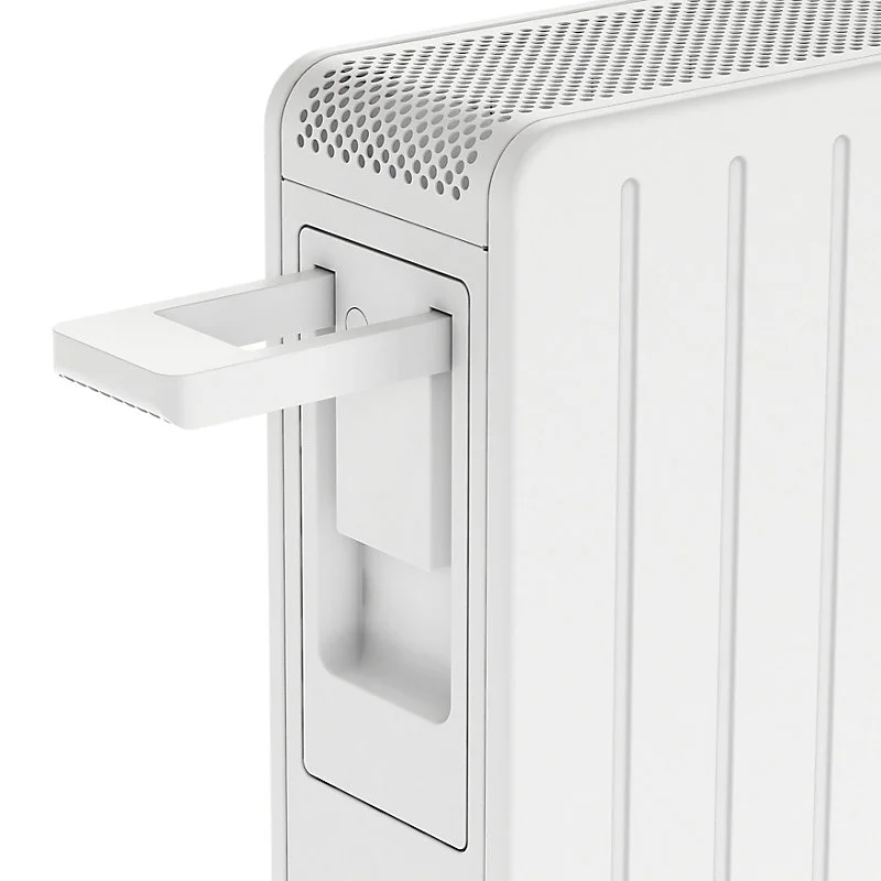 Radiateur mobile à inertie sèche GoodHome Mullae blanc 1500W