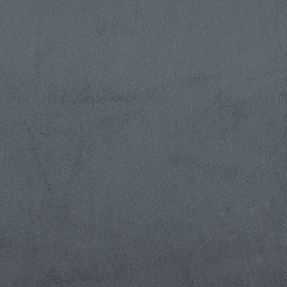 Repose-pieds tabouret 60 x 50 x 41 cm en velours gris DEC030307