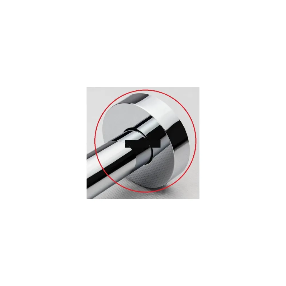 Rosone ABS code ZSOF051CR avec joint pour bras de douche Paffoni