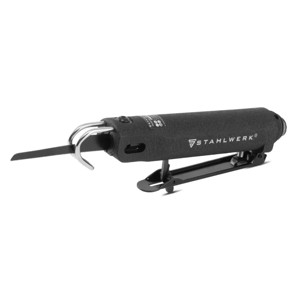 Steelworks DBS-900 ST Butures d'air comprimé professionnelles et scies à carrosserie avec 12 lames de scie pour découper e...