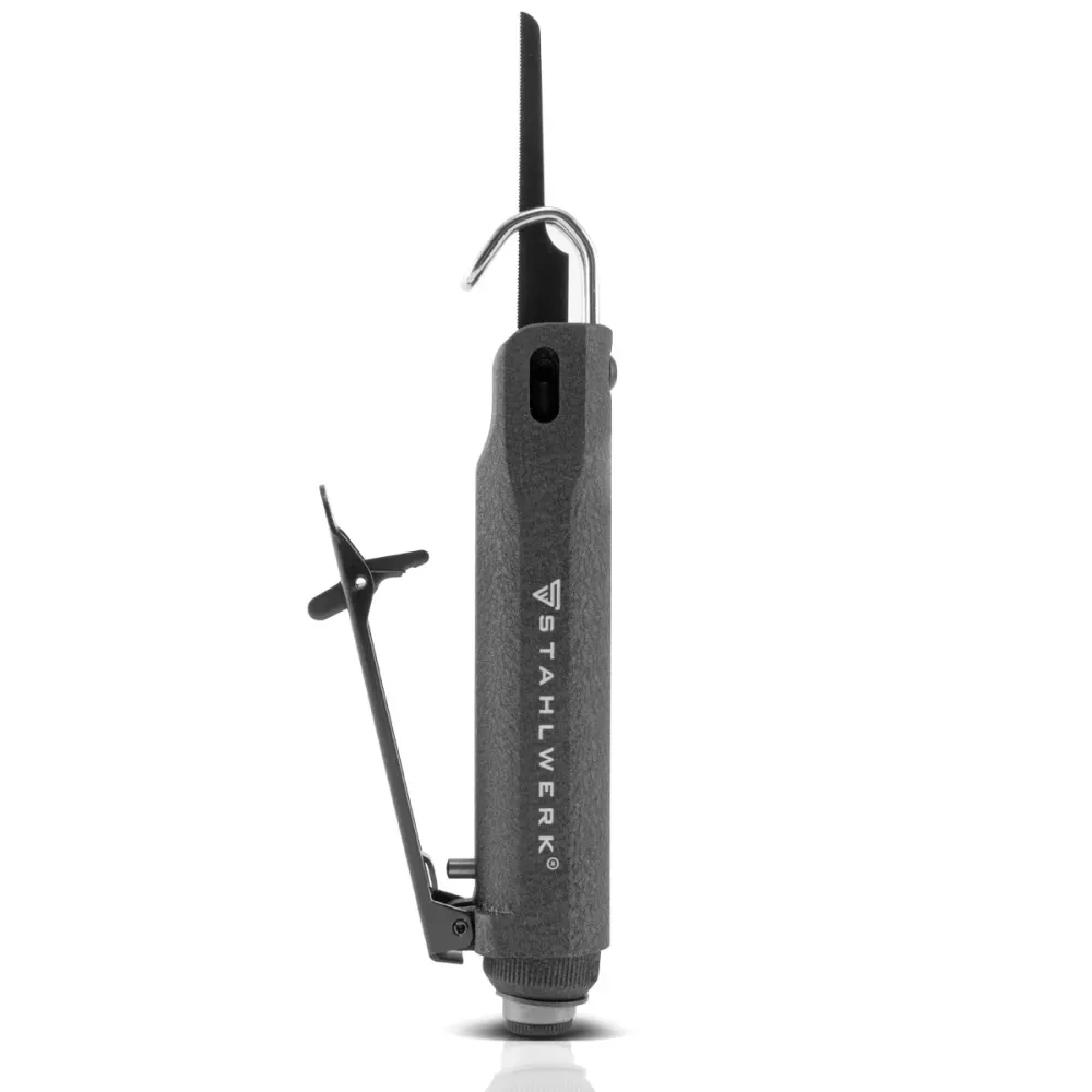 Steelworks DBS-900 ST Butures d'air comprimé professionnelles et scies à carrosserie avec 12 lames de scie pour découper e...