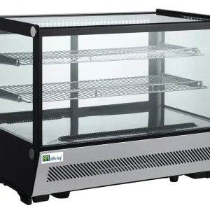 Vitrine réfrigérée à poser service arrière avec dupliqué vitrage 4 portes coulissantes droites 160 L