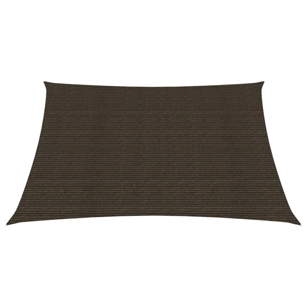 Voile d'ombrage 160 g/m² marron 4 x 4 m PEHD 02_0009164
