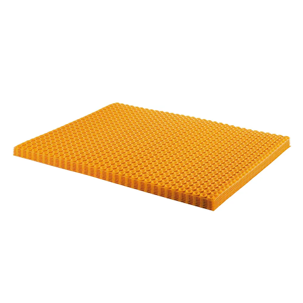 Membrane DITRA-HEAT de découplage pour câbles électriques de plancher chauffant, 1/4" d'épaisseur