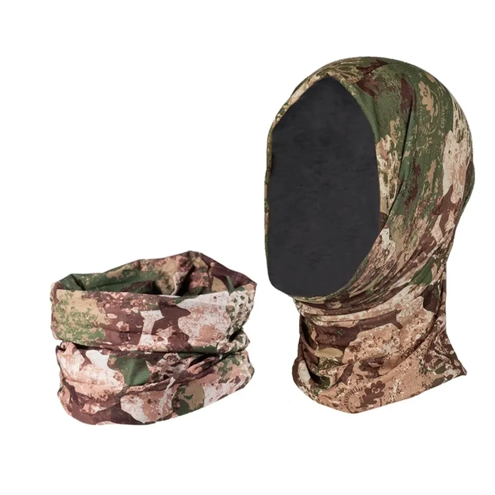 Cagoule de style militaire MIL-TEC, masque facial camouflage chasse délicat unisexe