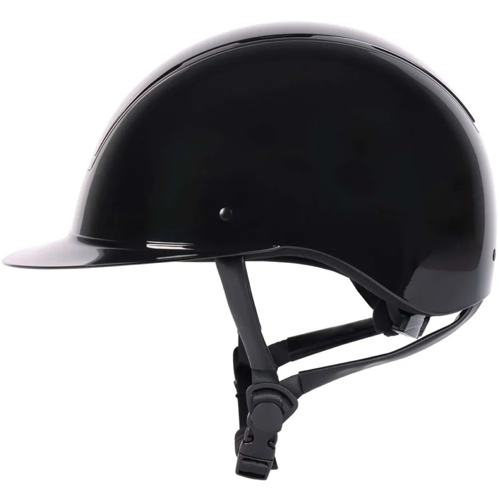 Harry's Horse Casque de Sécurité Royal Verni Noir/Noir
