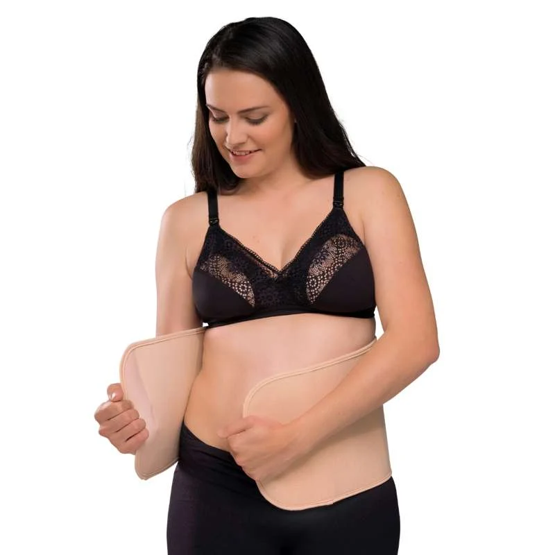 Carriwell De retour vers toi - Ceinture abdominale - Bandeau ventral (Miel) Coffre rigide 45L