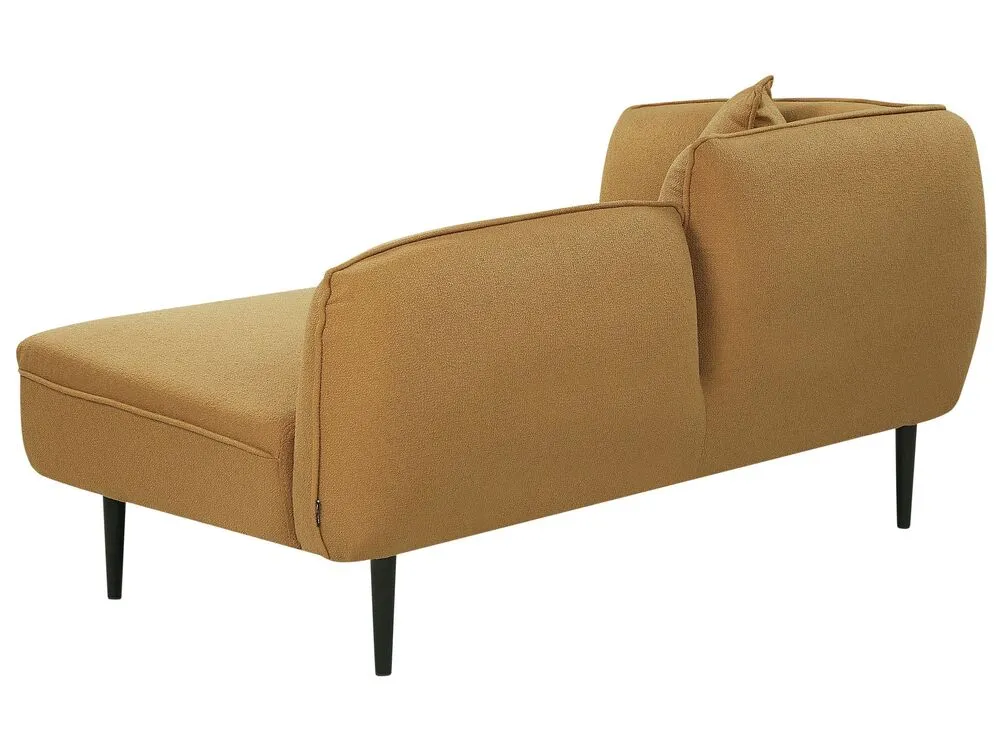 Coffre de rangement Left Hand Boucle Chaise Lounge Mustard CHEVANNES