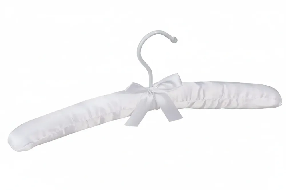 Lot de 10 cintres en satin blanc 13_0000731_4 Kit de fixation inclus
