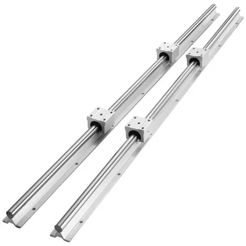 1200 mm Linear Guide Rail Set and 20mm Slide Blocks (4 PCS) SBR20-C 1200L