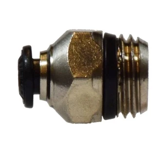 12mm Push- X 1/4" MIP Nickel Plated Adapter 20801N