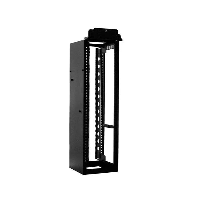 Adjustable ServerRack Square Punched Mounting Holes Black CPI 15212-703