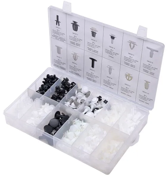 Assortiment de clips de fixation SW-Stahl Peugeot/Citroën 345 pièces S8020 prendre à bas prix