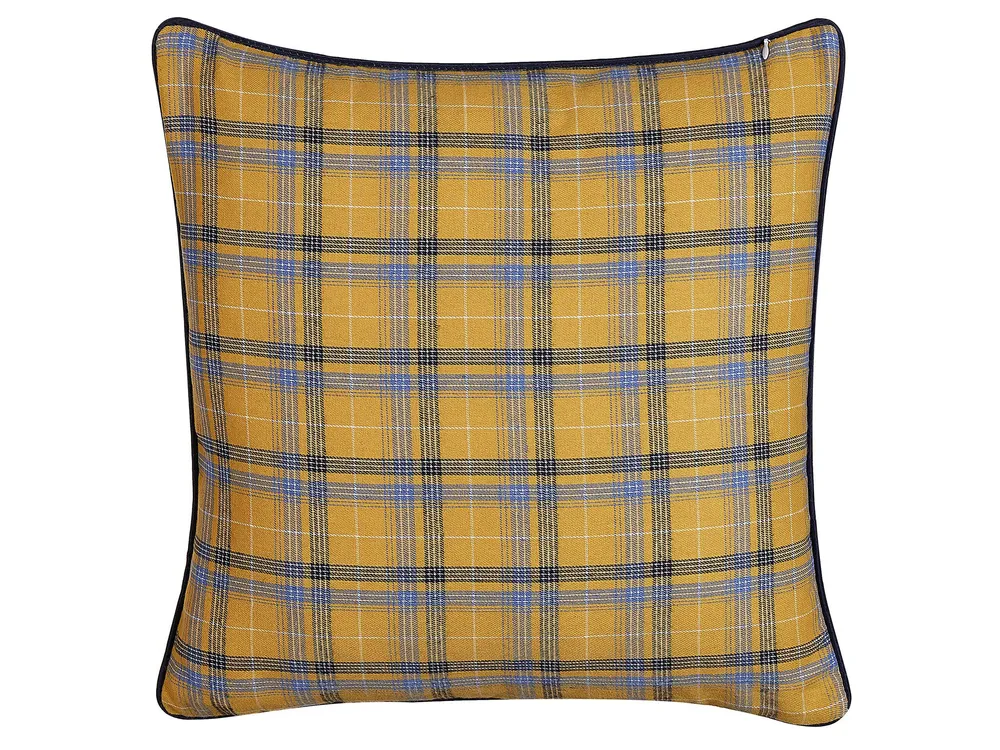 Cushion Chequered Pattern 45 x 45 cm Multicolour DICENTRA
