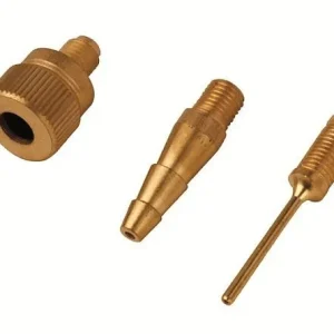Jeu d'adaptateurs AEROTEC valve de pneu de voiture gonfleur de pneu de valve de pneu de vélo 200542 obtenir à bas...