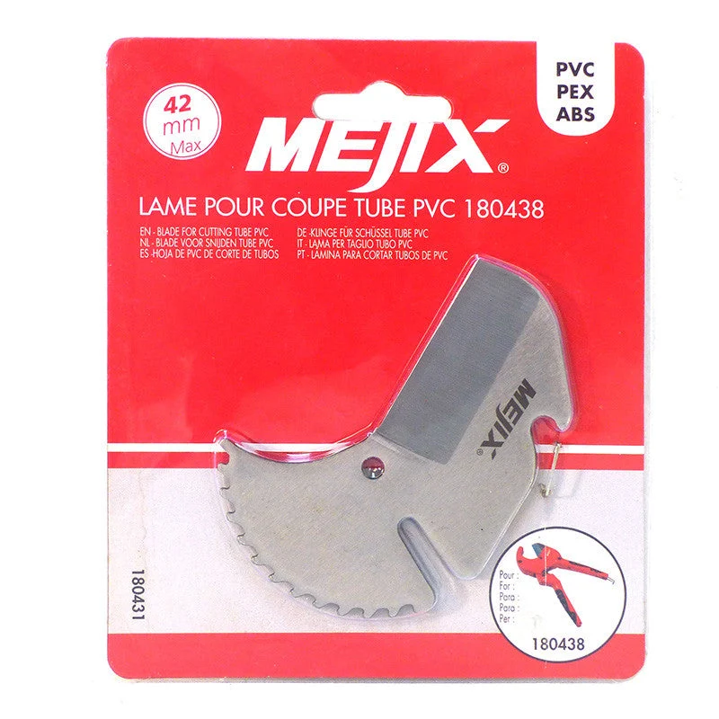 Lame de rechange pour coupe tubes VINYLE MEJIX 180431