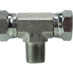1/2" X 1/2" Male Branch Tee Pipe À rotation Adapter NPSM Hydraulics 160188
