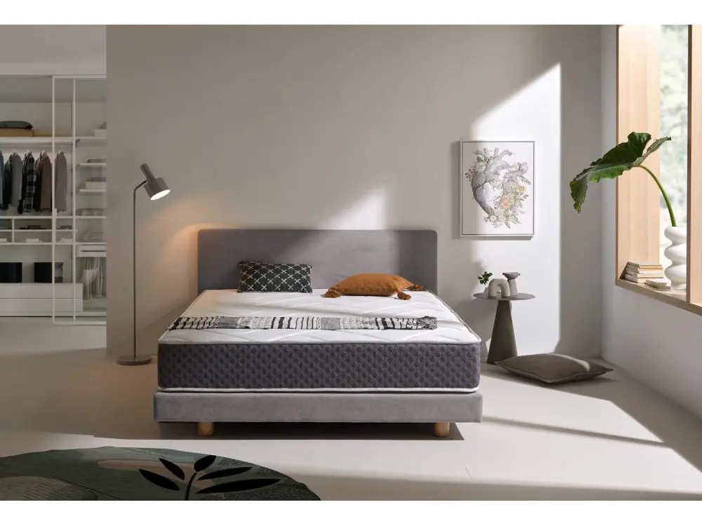 Matelas 67.5x180 Visco 22 cm +/-2 THÉRAPIE DE LUXE AU GRAPHÈNE.