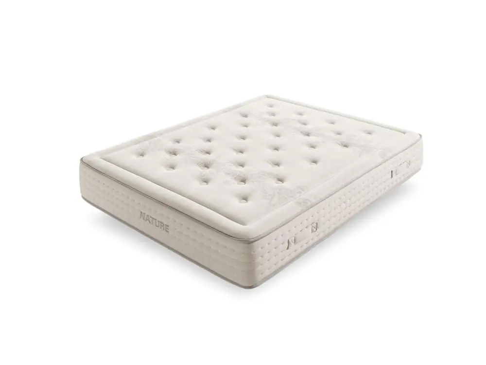 Matelas Visco Fait Main VIP Nature 140x200 Hauteur 30 +/- 1 cm - Fermeté Moyenne - Haute