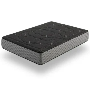 Matelas Viscoélastique 120x180 Cachemire Confort Nuit Hauteur 30cm Fermeté Moyenne-Haute.