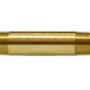 1/2" MNPT X 3-1/2" MNPT Yellow Long Nepple Laiton Fitting Pipe 28493