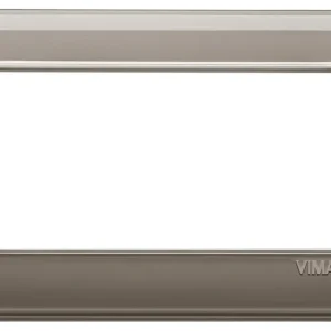 PLACCA VIMAR PLANA 4 MODULI REFLEX CENERE 14654.40