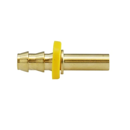 1/2" Push On Hose Barbed X 1/2" Tube Outside Diameter Tube Adapter Laiton Fittings 30297