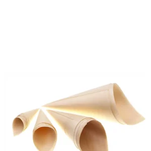 Regent 20 Piece En bois Disposable Cones - Brown