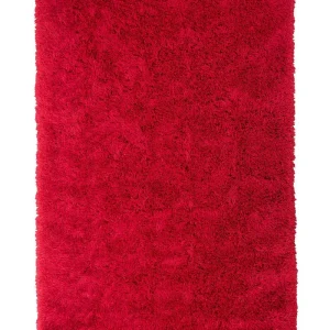 Shaggy Area Rug 160 x 230 cm Red CIDE