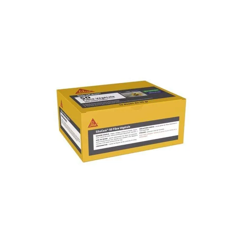 SikaCem® 50 Microfibres végétale Boite SIKA