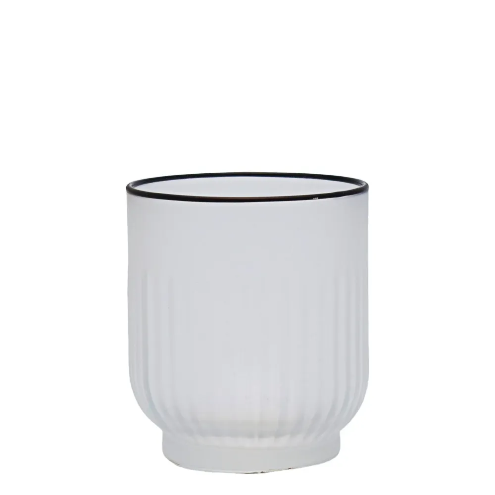Singulier Designs Textured Tokyo Whiskey Glass 330ML - Transparent