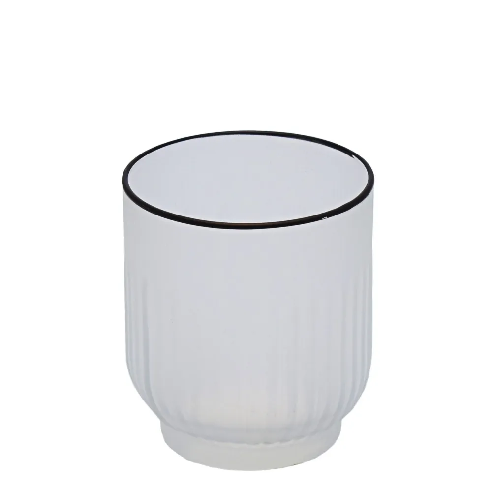 Singulier Designs Textured Tokyo Whiskey Glass 330ML - Transparent