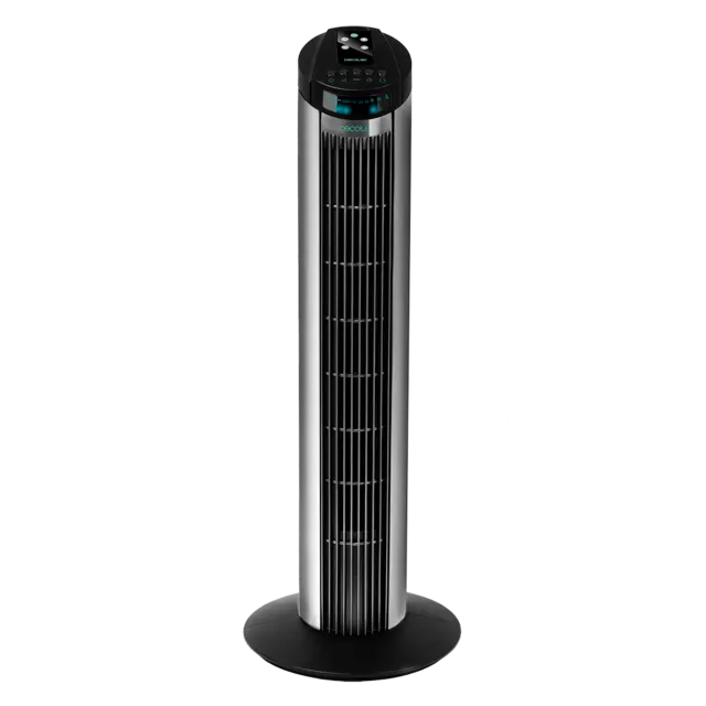 Ventilateur Tour Cecotec EnergySilence 890 Skyline Noir Argenté 50 W