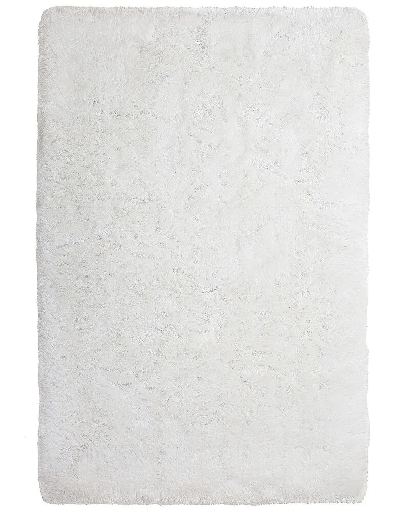 Vloerkleed tissu synthétique wit 200 x 300 cm CIDE