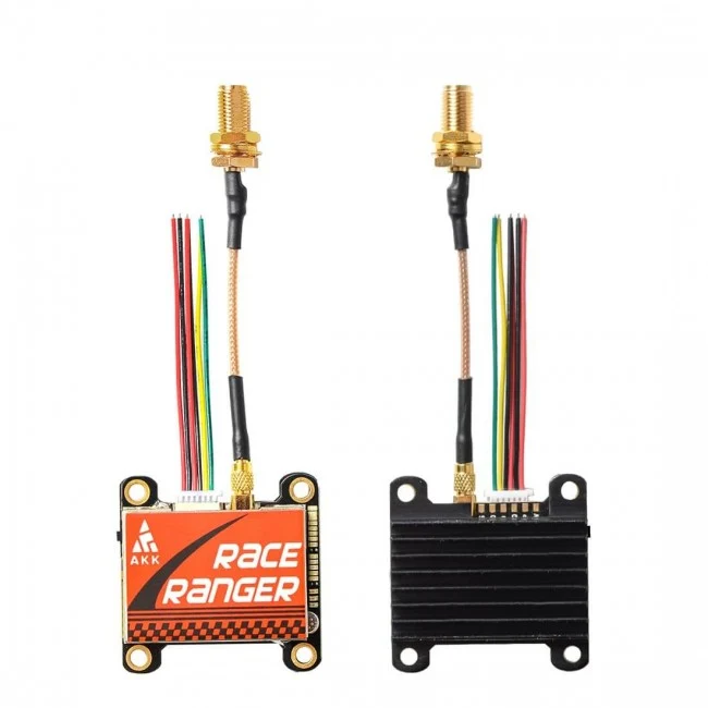 AKK Race Ranger 1W 5.8G VTX (version américaine) - 2-6S 200mW/400mW/800mW/1000mW puissance commutable émetteur vidéo FPV p...