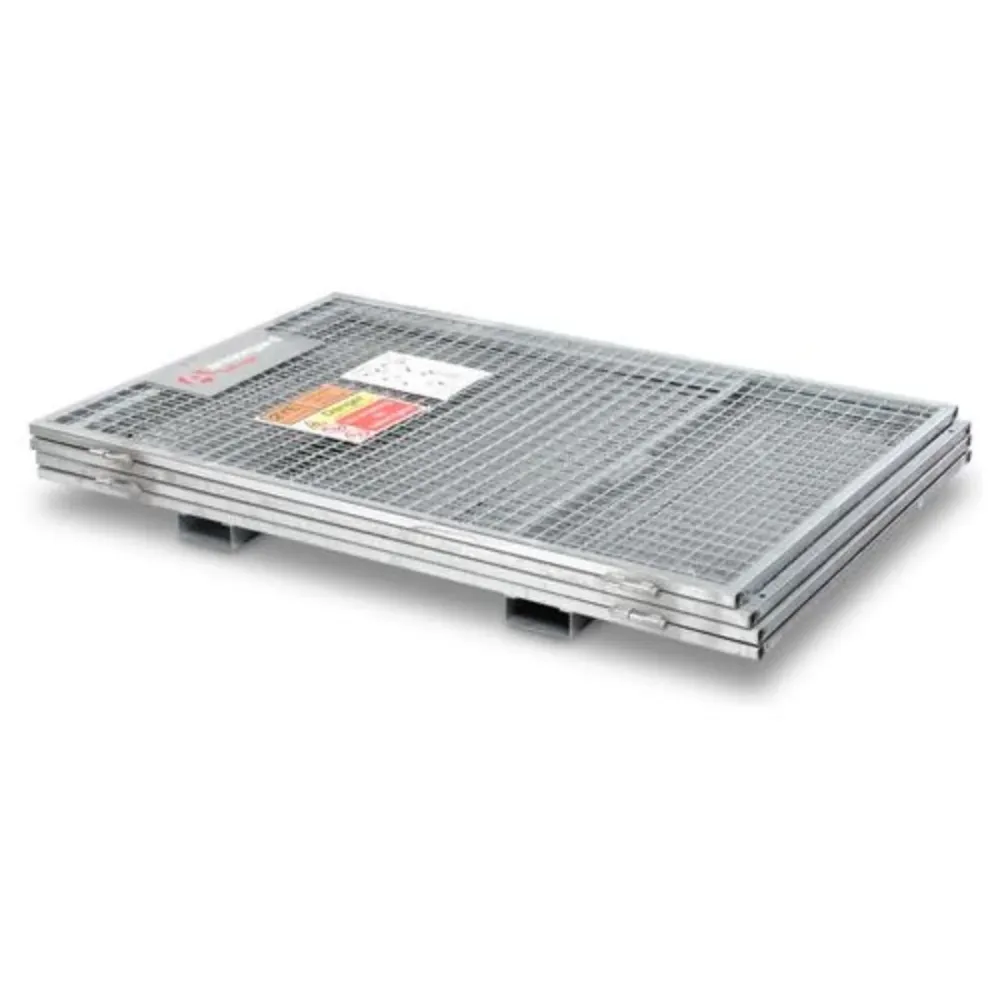 Armorgard TC1.2 Collapsible Gas Cage 1305mm x 1240mm x 1795mm Professionnel Secure Storage Gas Cylinders