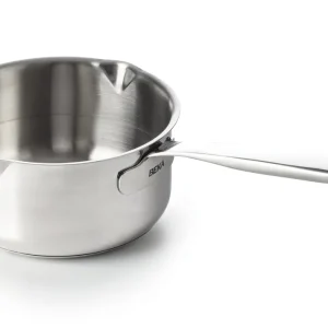 Beka Steelpan Maestro RVS met 2 giettuiten ø 14 cm / 1 liter - geschikt voor alle warmtebronnen