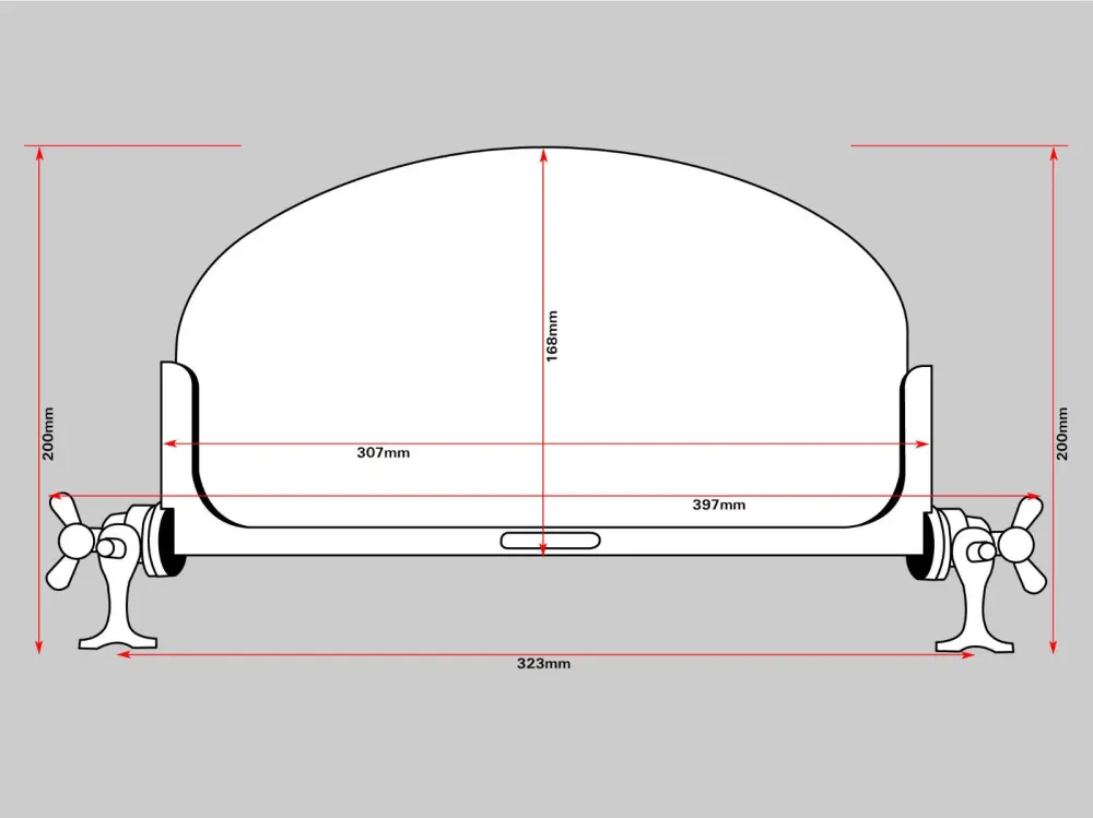 BROOKLAND RACING, AEROSCREEN, REPRODUCTION, FITTINGS