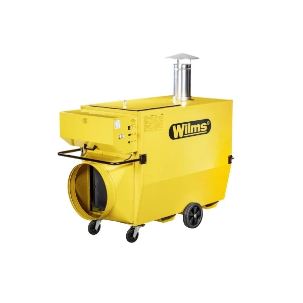 Turbine à air chaud Wilms avec acheminement des gaz d'échappement BV 385 1251385 se procurer à bas prix
