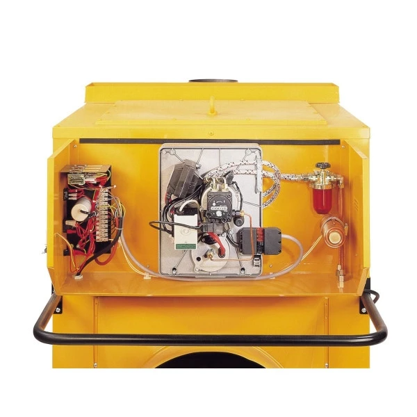 Turbine à air chaud Wilms avec acheminement des gaz d'échappement BV 385 1251385 se procurer à bas prix