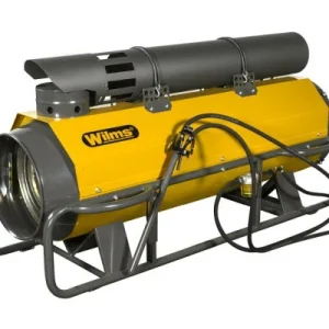 Turbine à air chaud Wilms avec acheminement des gaz d'échappement BV 140 1221140 se fournir à bas prix